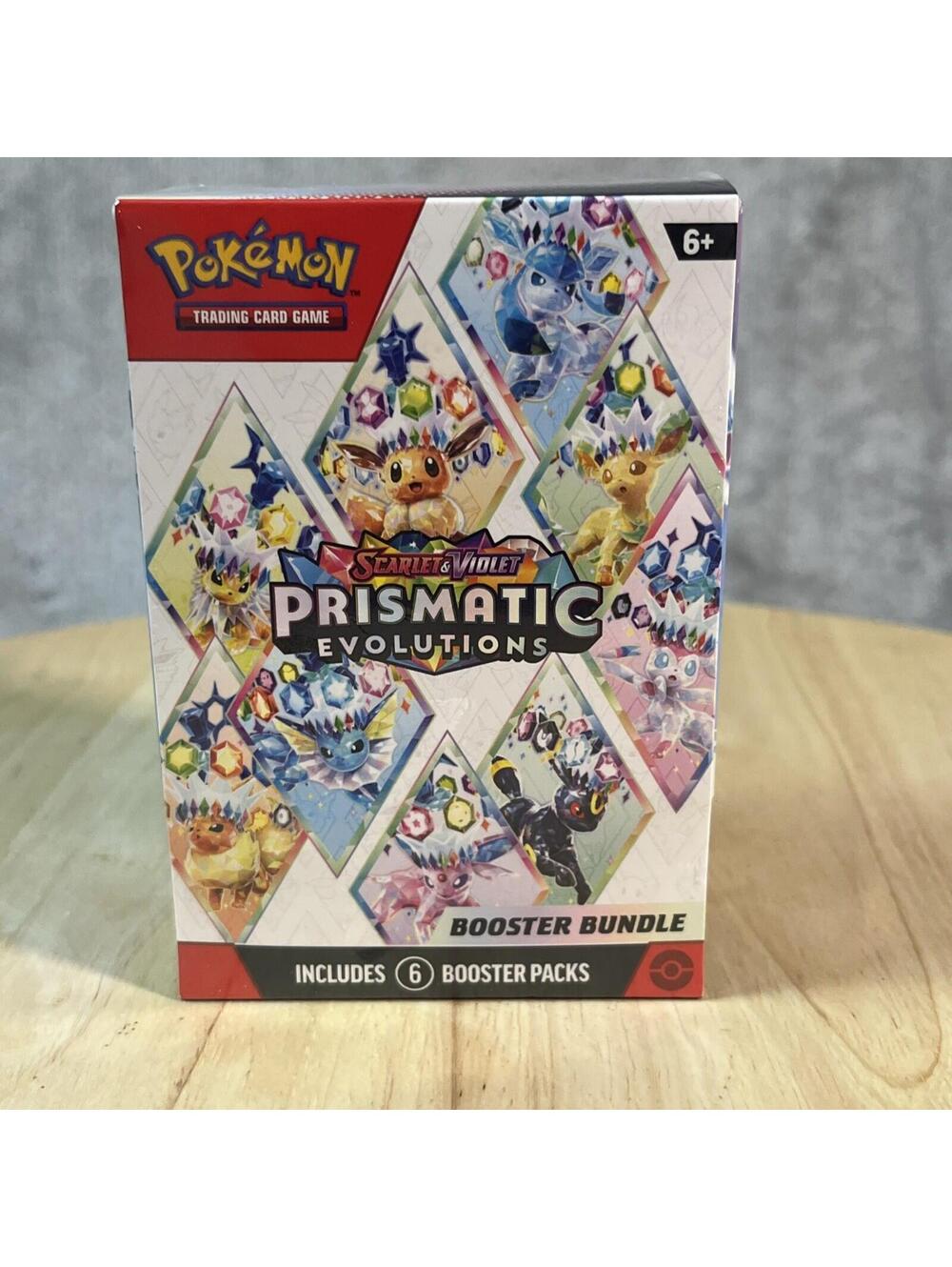 Pokemon Scarlet & Violet Prismatic Evolutions Booster Bundle Box Sealed